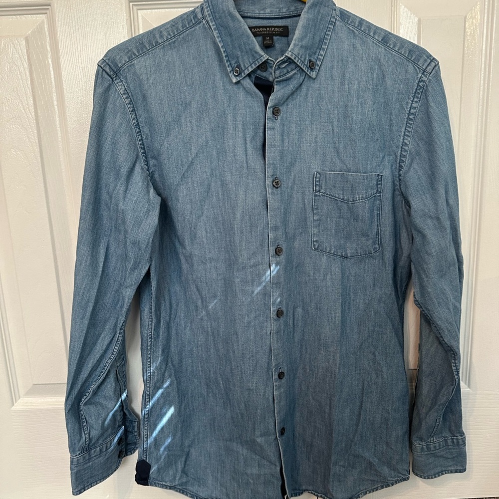 Banana Republic Denim Button Down Shirt